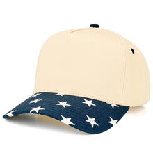 Load image into Gallery viewer, C.C Star Pattern on Brim Two Tone Trucker Hat (3 colors)
