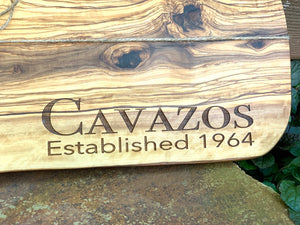 Olive wood Natural Edge board