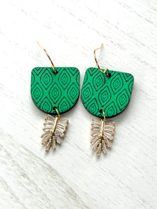 Green Sapphira Earrings