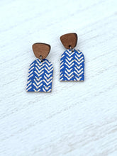 Load image into Gallery viewer, Blue Demi Earrings
