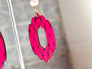 Pink Zemira Earrings