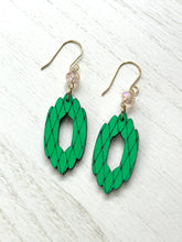 Load image into Gallery viewer, Green Zemira Earrings
